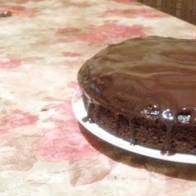 Chocolate cake, very tasty and simple recipe