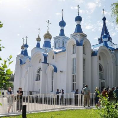 Patrik Kirill, Kırgızistan'ın Bişkek Patriği Kirill'e geldi