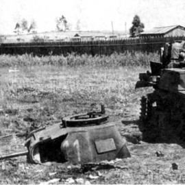 معركة دبابات القش 6 10 يوليو 1941