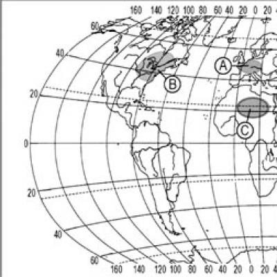 Test to prepare for the Unified State Exam in Geography