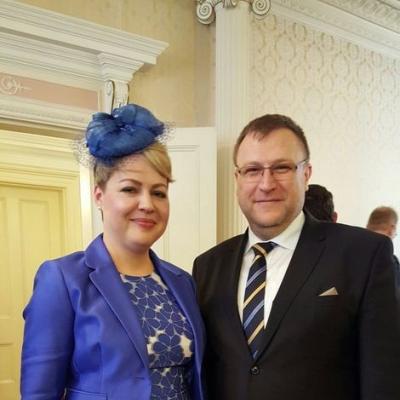 The Ukrainian Ambassador shocked the Queen of England