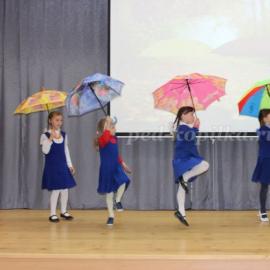 An interesting scenario for a teacher's day at school A skit is performed for you