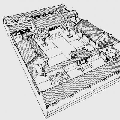 How to draw a house with a pencil Roof and door outlines